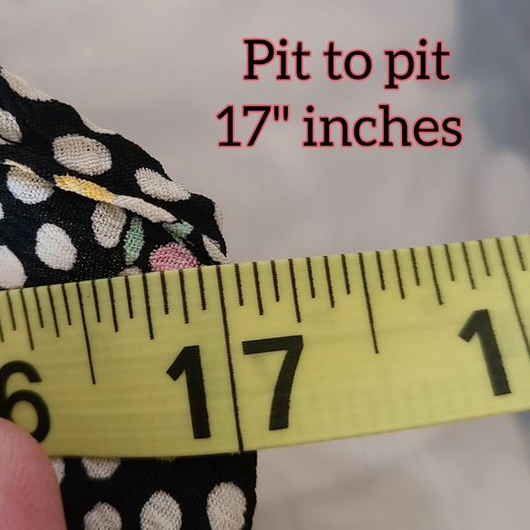 90s 🌺 Betsey Johnson polka dot & floral Sundress! - Picture 7 of 9